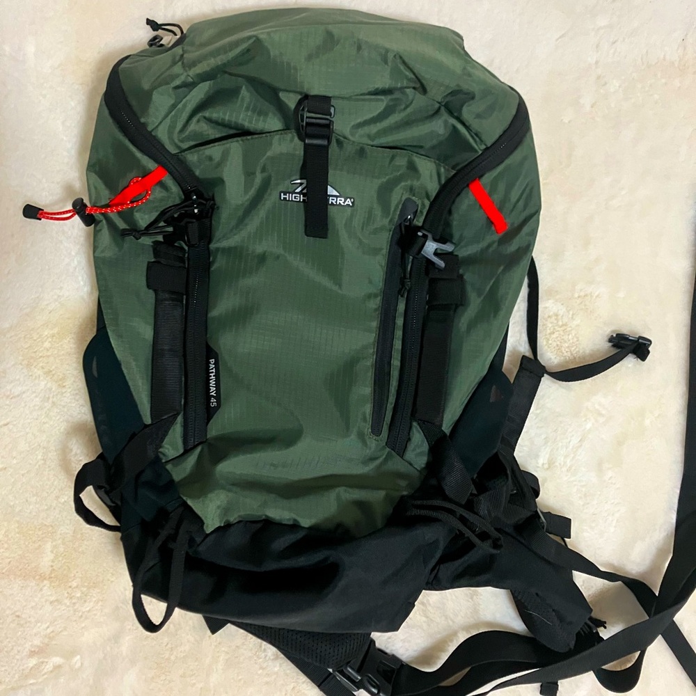 COPY - High Sierra camping backpack